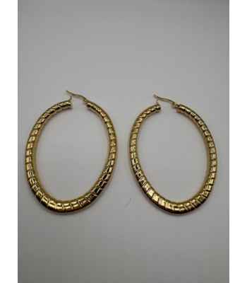 Mint Stainless Steel Hypo Allergenic Hoops Earrings