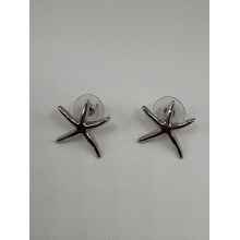 Starfish Lead Compliant Silver Earrings