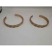 Fashion Hoop Jewelry with Diamond