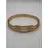Tricolor Hinged Stainless Steel Bracelet