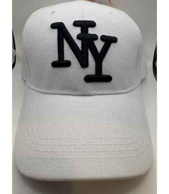 White Yankee New York Cap